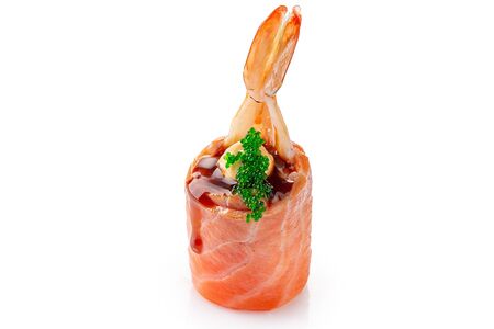 Суши Лосось-Креветка