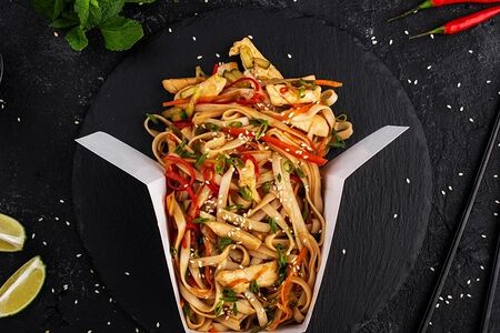 Вок в коробке