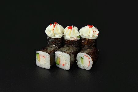 Сливочный ролл с крабом