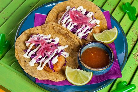 Gobernador - тако с креветкой