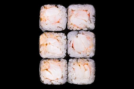 Мини-ролл с креветкой