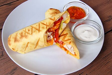 Буррито с курицей