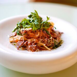 Паста с ростбифом