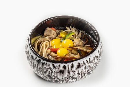 Удон с курицей