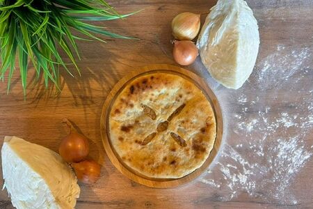 Пирог с капустой маленький