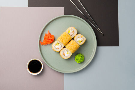 Ролл Сяке в темпуре 8 шт