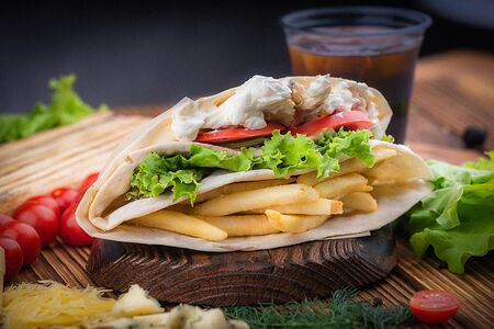 Гирос с курицей