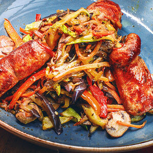 Հավի ռուլետներ պեստո սոուսով