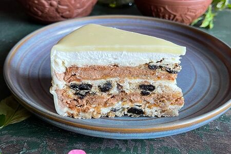 Торт Ореховый с черносливом
