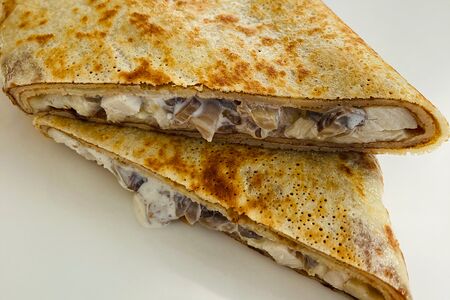 Блин Жюльен с курицей