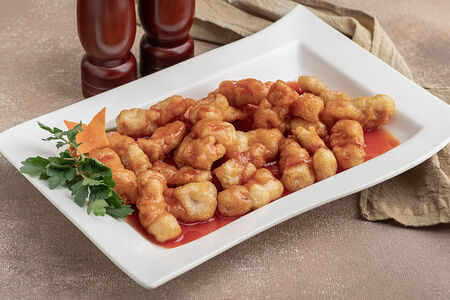 Свинина в кисло-сладком соусе