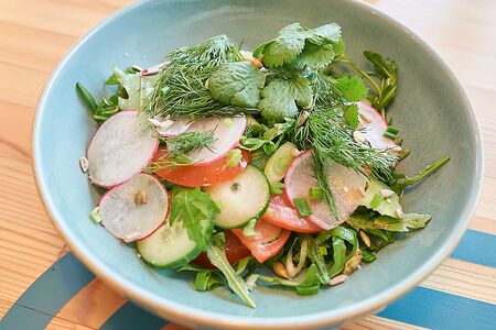 Салат из свежих овощей