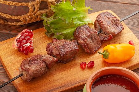 Шашлык из говяжьей вырезки