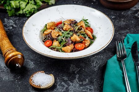 Попкорн салат