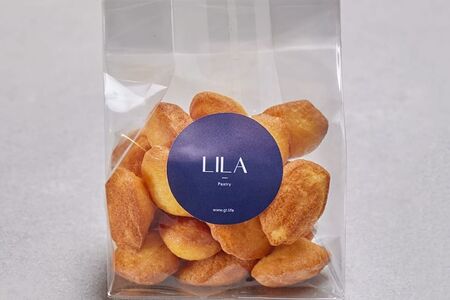 Десерт мини мадлен-лимон