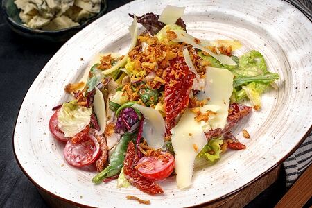 Сицилийский с цыплёнком и вялеными томатами