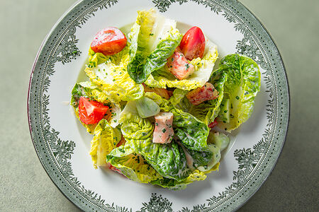 Салат с камчатским крабом