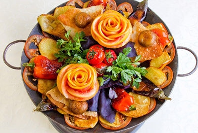 Садж - кебаб из курицы