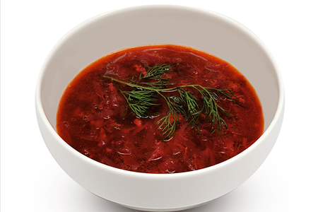 Борщ с говядиной