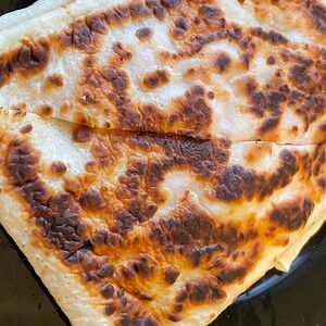 Блинчик с клубничным топпингом