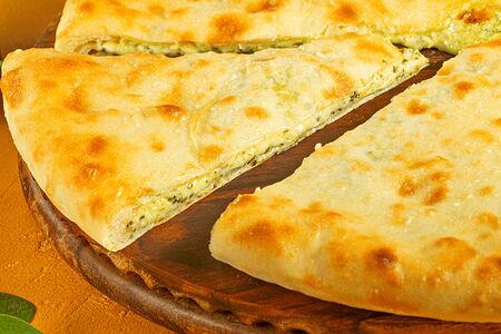 Пирог с сыром и шпинатом