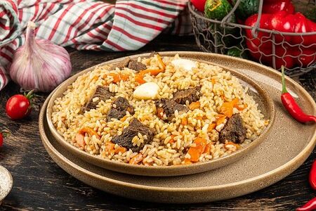 Плов с говядиной