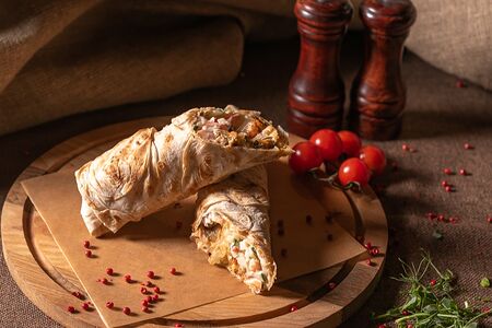 Шаверма с мидиями