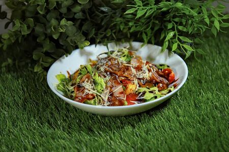 Салат с карпаччо