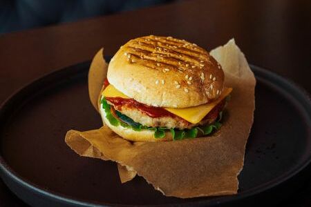 Чикен бургер детский