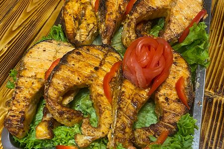 Стейк семги