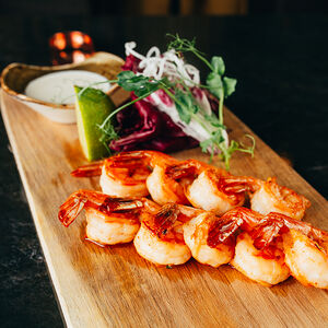 Тигровые креветки - гриль