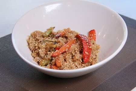 Рис с овощами