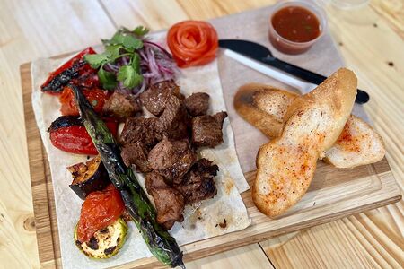 Шашлык из бараньей мякоти