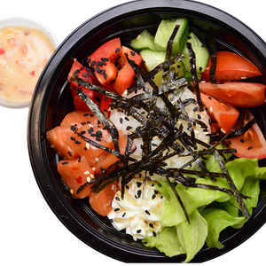 Поке с лососем