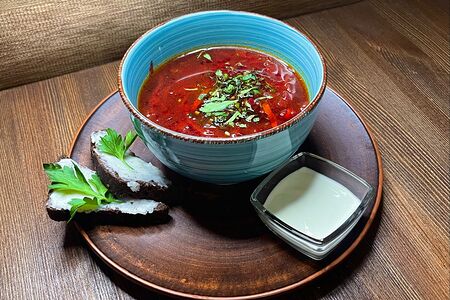 Борщ с говядиной