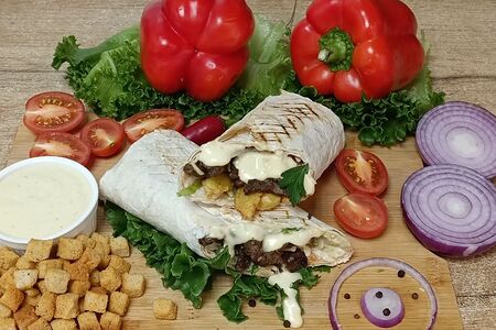 Цезарь Шаурма с курицей