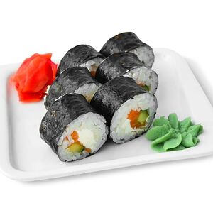 Осака с лососем