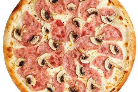 Пицца Грибы и ветчина