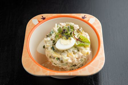 Оливье с индейкой