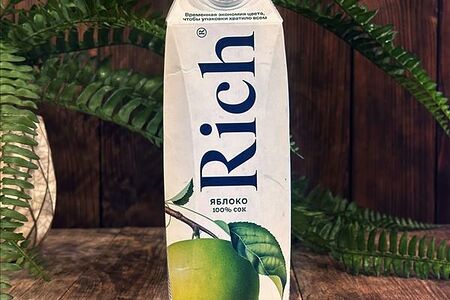 Сок Rich яблоко