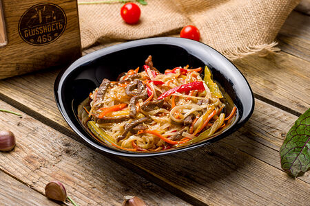 Удон с говядиной