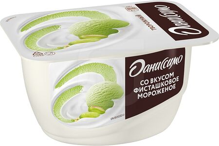 Даниссимо Продукт творожный Фисташковое мороженое 6,5%