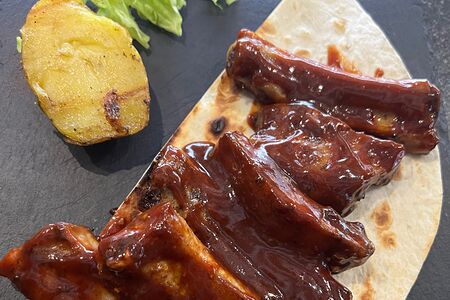 Свиные ребра BBQ