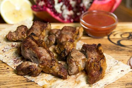 Шашлык из бараньей мякоти