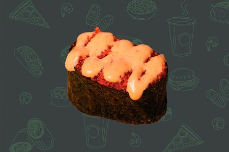 Гункан тобико спайси