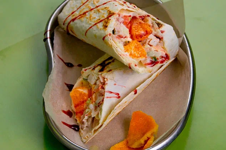 Шаверма в лаваше с Мандаринами