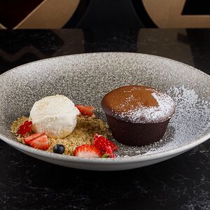 Шоколадный фондан