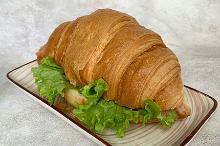 Круассан с Лососем