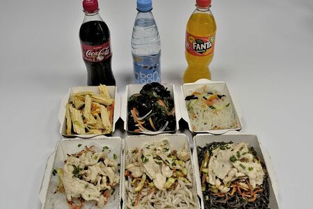 Комбо Вок на троих друзей