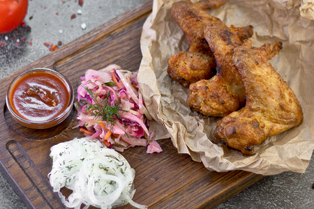 Шашлык из куриных крылышек